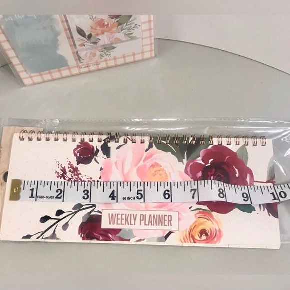 💐3Pcs Flower Design -Make Things Happen Note Set NWT - Picture 8 of 10